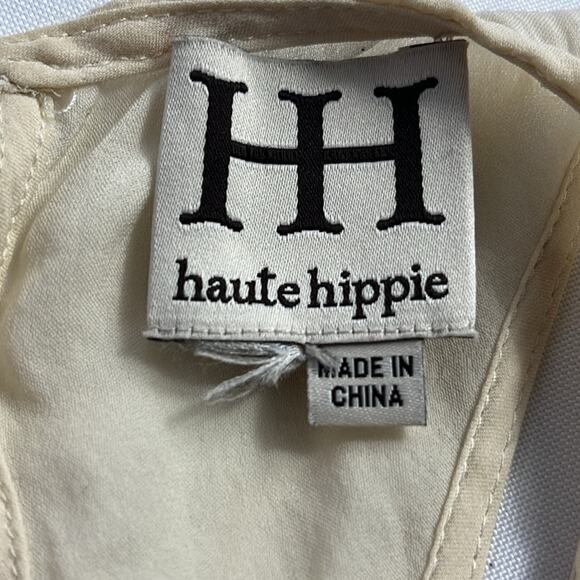 Haute Hippie Silk Layered Sleeveless Blouse‎ Size Small - Picture 4 of 6